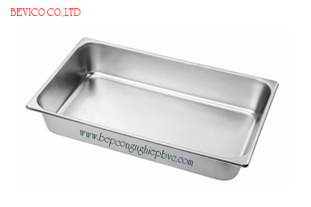 Khay inox đựng thực phẩm gn 1/1