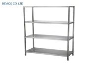 KỆ MÂM INOX 4 TẦNG , KT: 150 x 50 x 150 CM