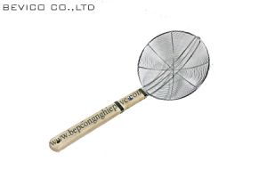 VỢT VÒNG INOX - CÁN GỖ 20CM, 25CM, 30CM