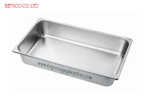 KHAY INOX GN 1/1,  KT 530 x 325 x 65|100|150|200 mm