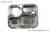 khay-inox-4-ngan-size-nho-ma-252120-inox-201-kt-25-x-21-x-2cm - ảnh nhỏ  1