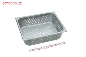 Khay gn rổ 1/2 (khay đục lỗ), KT 325 x 265 x 65|100|150|200 mm