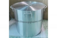 Nồi nhôm cao cấp 200 lít | đk 60 x cao 70cm | dày 6 ly