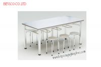 BÀN ĂN INOX T180-70, KT: 180 X 70 X 75 CM