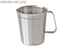 Ca inox 304 chia vạch 500 ML, 1000 ML, 1500 ML, 2000 ML