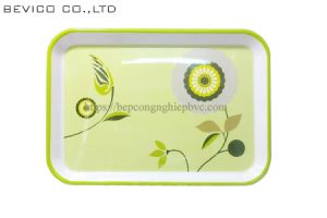 Mâm nhựa melamine, kt: 32 x 44 CM