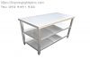 ban-inox-3-tang-kt-150-x-75-x-80-cm - ảnh nhỏ  1