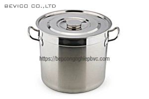 Nồi inox 20 lít, 30 lít, 50 lít, 70 lít, 100 lít, 160 lít | dùng cho bếp từ, bếp gas, bếp than...