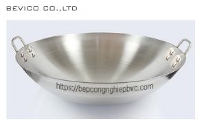 Chảo inox 40cm, 45cm, 50cm, 60cm, 70cm, 80cm