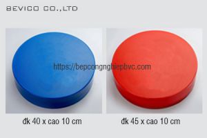Thớt nhựa tròn công nghiệp 40cm - 45cm