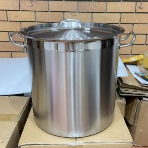 Nồi inox 3 đáy | 20 lít - 30 lít - 50 lít - 70 lít - 100 lít | Dùng cho bếp từ, bếp gas, bếp hồng ngoại...