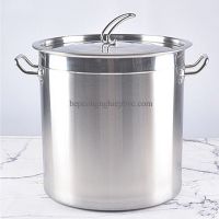 Nồi inox đáy 5 lớp | 12L/20L/30L/50L/70L/100L | Nồi dùng cho bếp gas, bếp từ, bếp điện, bếp hống ngoại...