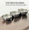 tho-tron-inox-430-3-size-20cm-24cm-28cm-su-dung-da-nang - ảnh nhỏ  1