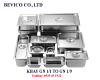 khay-inox-dung-thuc-pham-co-nap-nhieu-size-1/1-1/2-1/3-1/4-1/6-1/9 - ảnh nhỏ  1