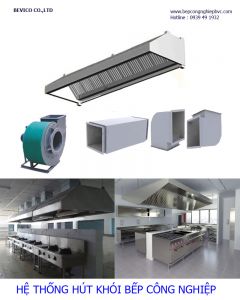 THI CÔNG HỆ THỐNG HÚT KHÓI BẾP CÔNG NGHIỆP