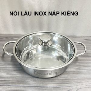 Nồi Lẩu Nắp Kếng 18CM-30CM Dùng Cho Nhà Hàng, Quán Lẩu, Gia Đình