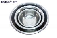 Thau inox 201 nhiều size 20cm, 30cm, 40cm, 50cm, 60cm, 66cm, 72cm, 76cm